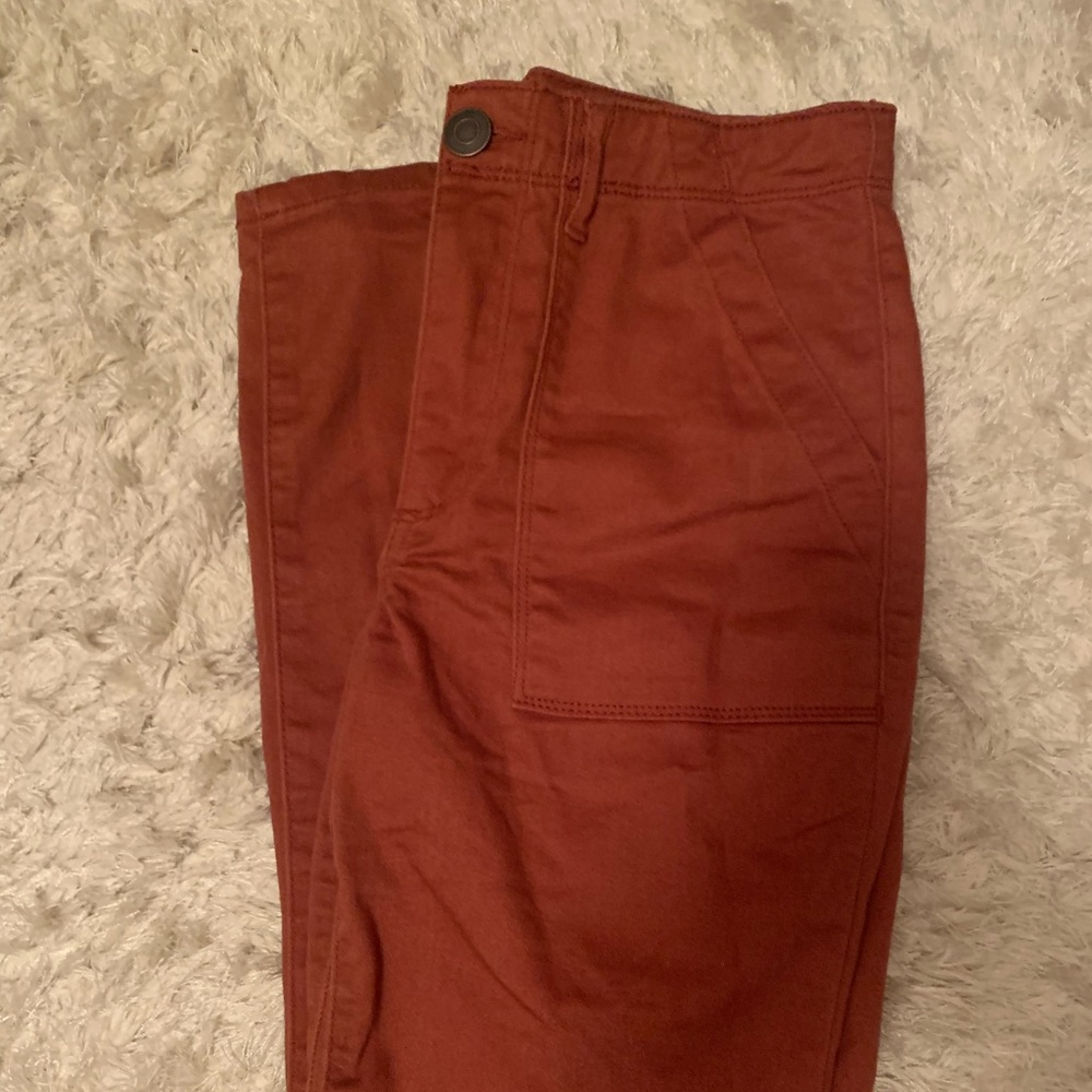 Orange Pants